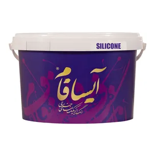 رنگ نما سفید آیسافام کد MA وزن 3.75 کیلوگرم