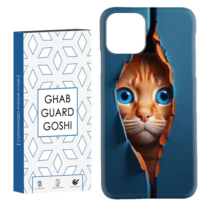 کاور قاب گارد گوشی طرح گربه کد Dimo-355 مناسب برای گوشی موبایل اپل  IPHONE 11
