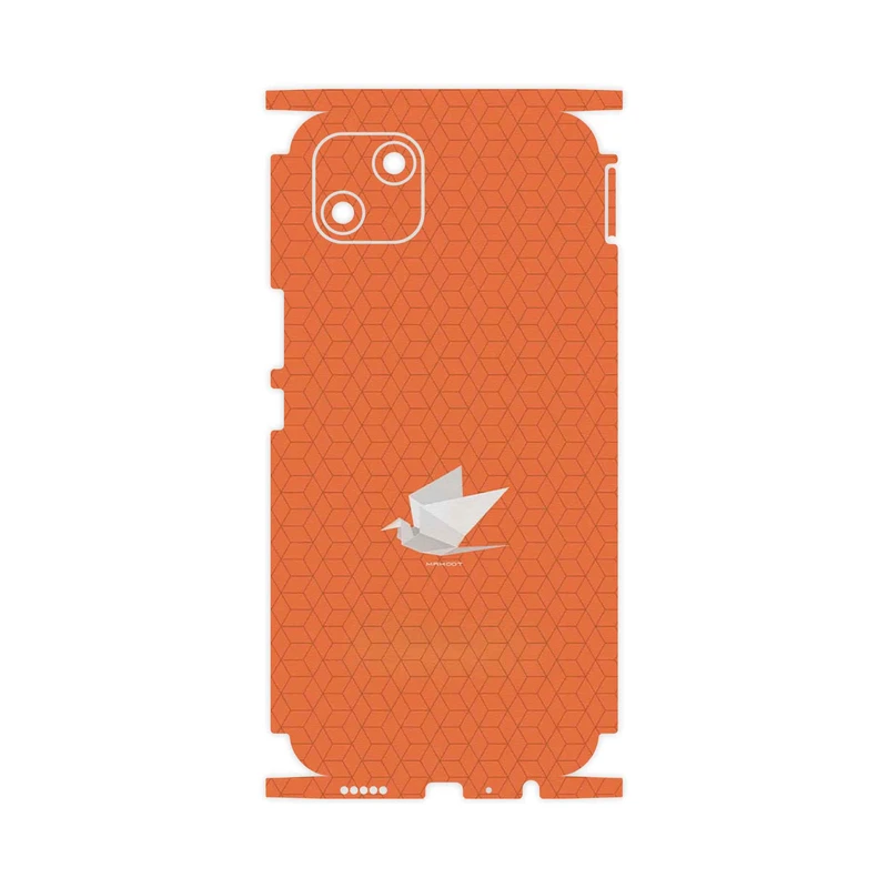 برچسب پوششی ماهوت مدل Minimalist origami bird-FullSkin مناسب برای گوشی موبایل ویکو T10