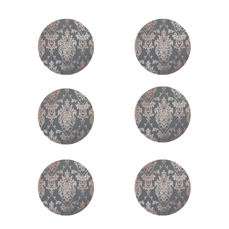 زیر لیوانی طرح کلاسیک کد 8103 بسته 6 عددی