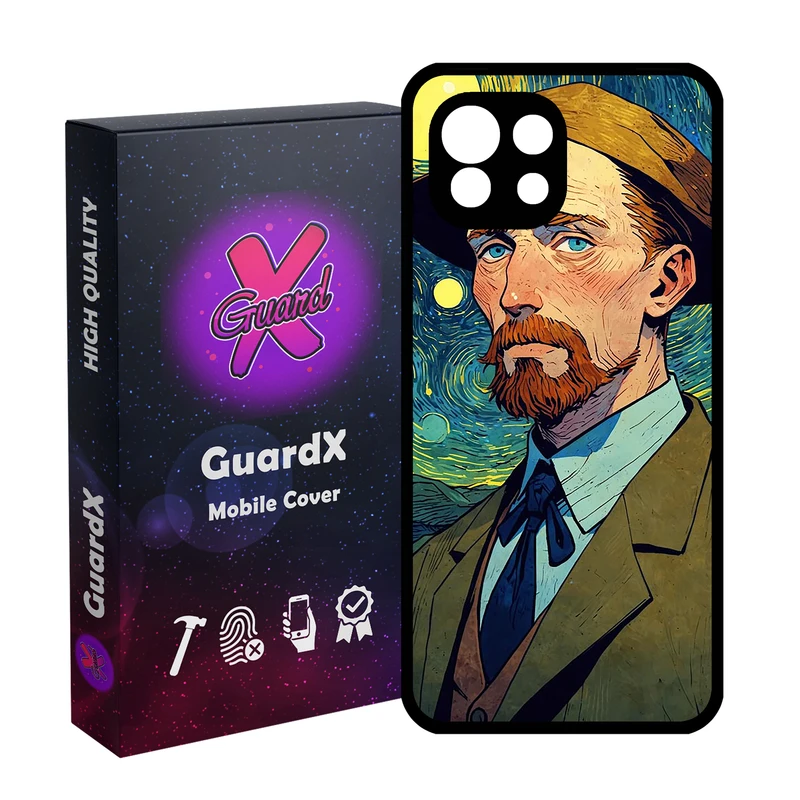 کاور گارد ایکس طرح ونگوگ مدل  Glass10775 مناسب برای گوشی موبایل شیائومی  Mi 11 Lite