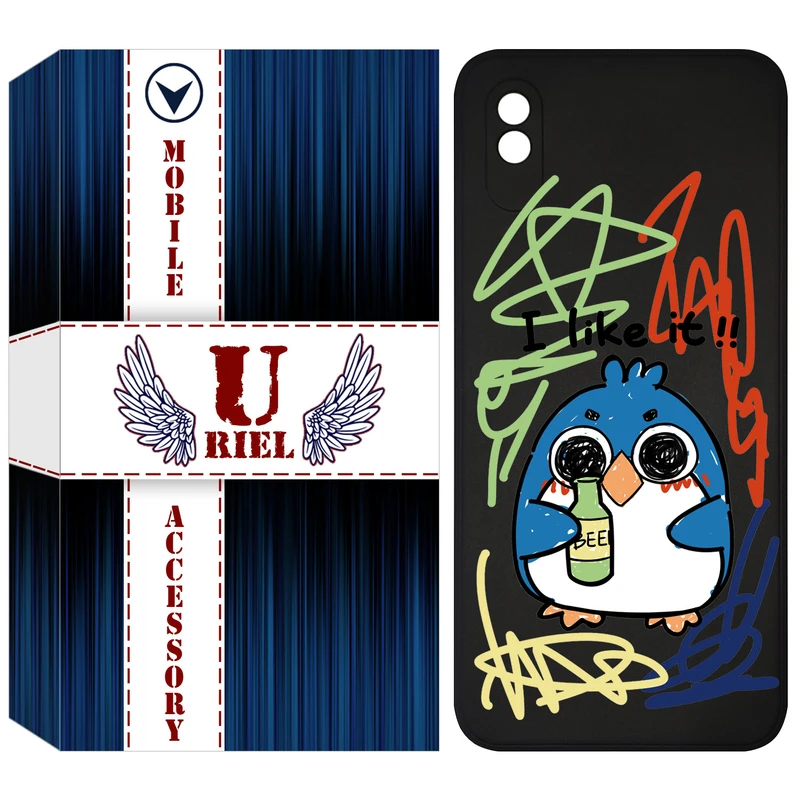 کاور یوریل مدل KSH کد 23 طرح جوجه ی نقاش مناسب برای گوشی موبایل شیائومی Redmi 9A / Redmi 9AT