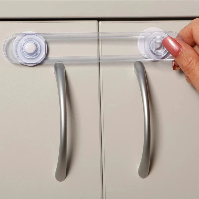 عکس شماره 3 : قفل کودک کابینت مدل a13 بسته 10 عددی