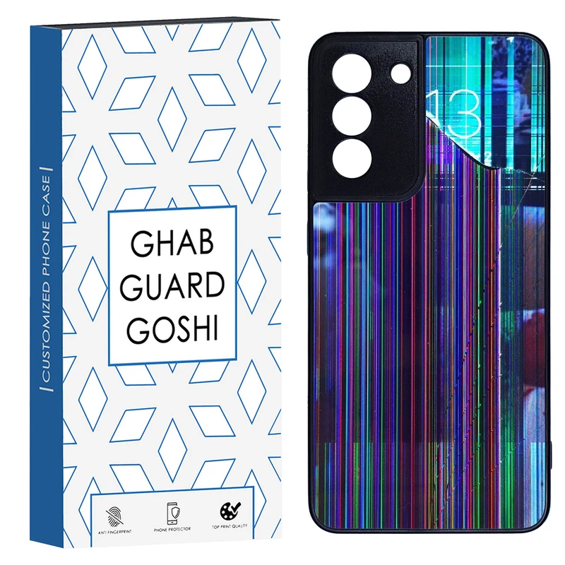 کاور قاب گارد گوشی طرح صفحه شکسته کد TPU-196 مناسب برای گوشی موبایل سامسونگ Galaxy S21 fe