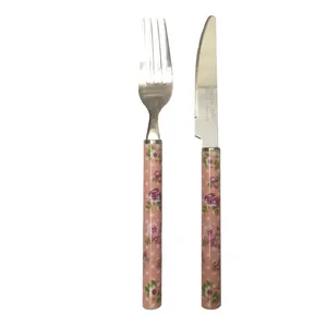 ست کارد و چنگال میوه خوری 12 پارچه اچ اس مدل 02