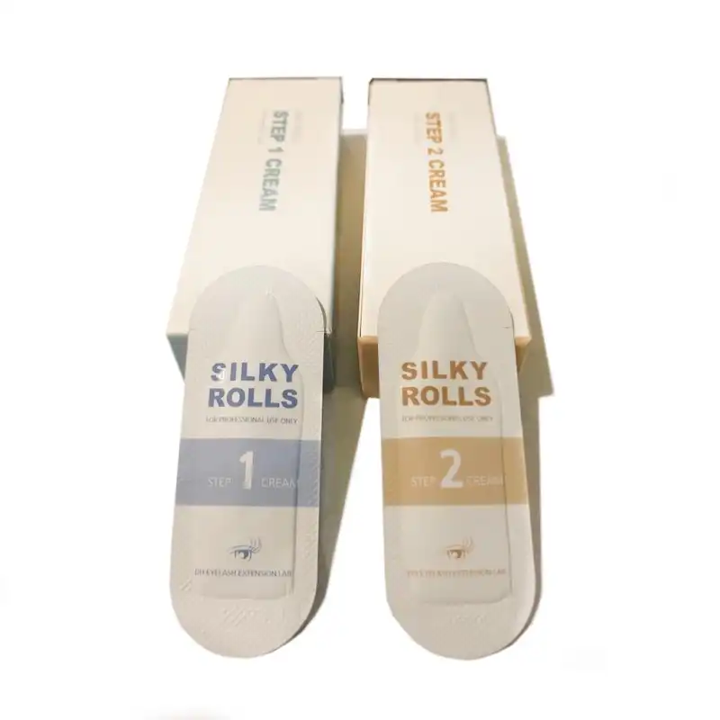 مجموعه لیفت ابرو و مژه سیلکی رولز مدل 04 حجم 2 میلی بسته 4 عددی