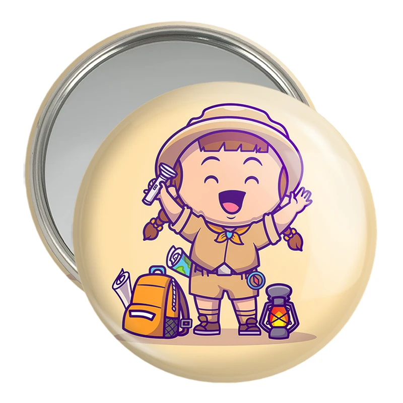 آینه جیبی خندالو مدل جهانگرد کد 29376