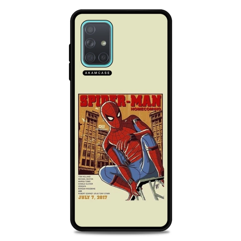 کاور آکام مدل AMC-WSGA71-SPIDER MAN14 مناسب برای گوشی موبایل سامسونگ Galaxy A71