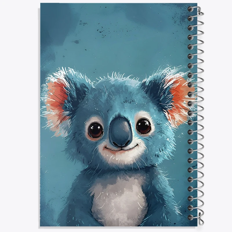 دفتر مشق 100 برگ خندالو طرح کوآلا بامزه کد N4862