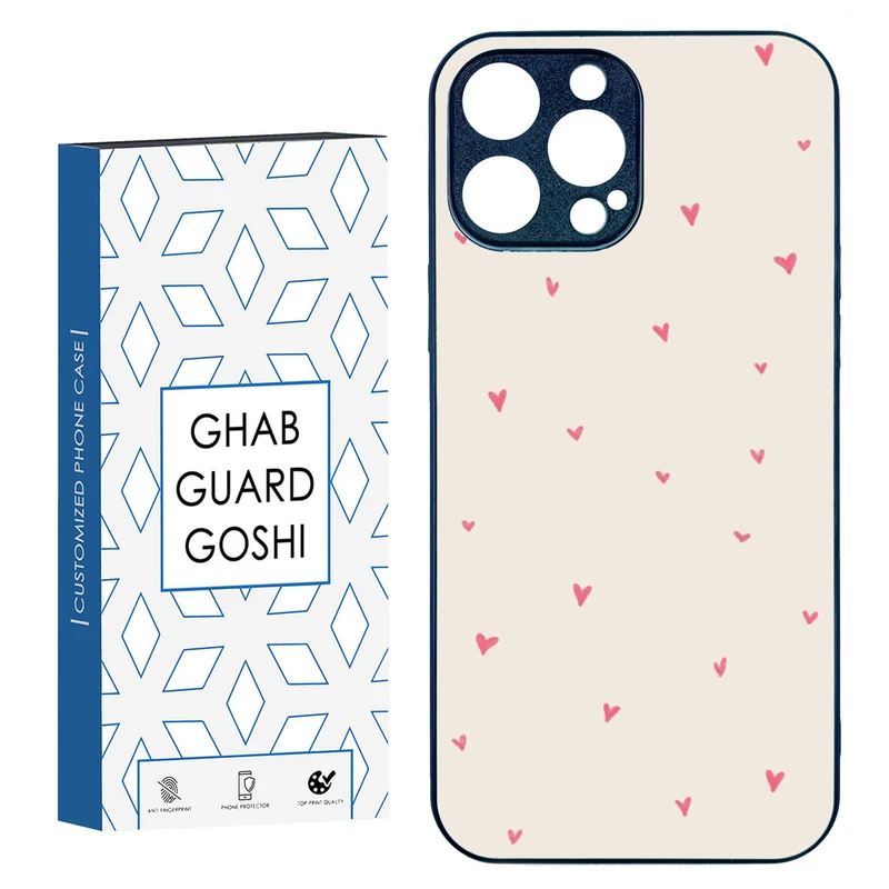 کاور قاب گارد گوشی طرح قلب کد TPU-177 مناسب برای گوشی موبایل اپل IPHONE 15 PRO MAX