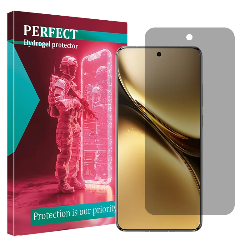 محافظ صفحه نمایش حریم شخصی پرفکت مدل Tough مناسب برای گوشی موبایل ویوو X200 Pro