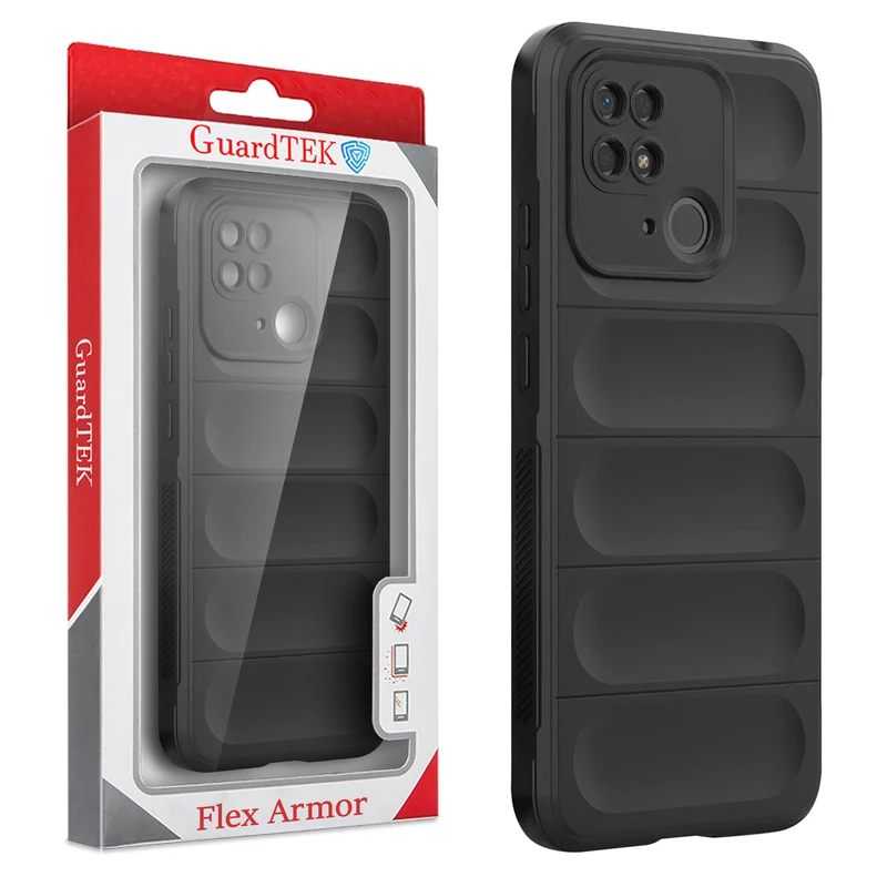 کاور گاردتک اساک مدل Flex Armor مناسب برای گوشی موبایل شیائومی Redmi 10C / Poco C40