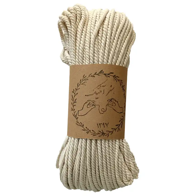 نخ مکرومه بافی هنر آنتیک مدل پنبه ای کد 189