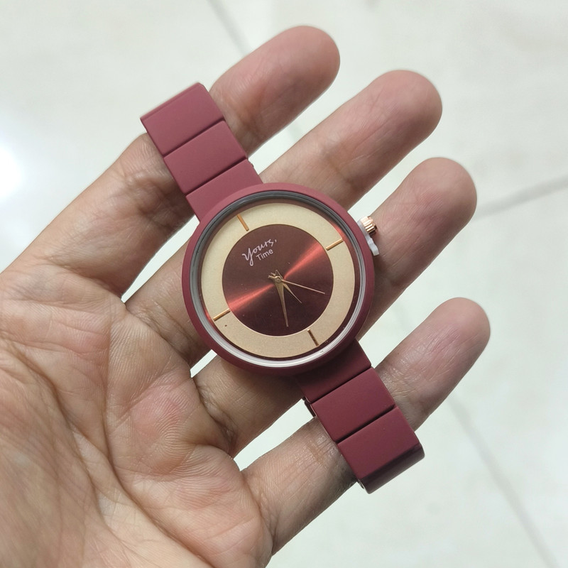 ساعت مچی عقربه ای زنانه مدل کلاسیک مینیمال بند فلزی کد 5