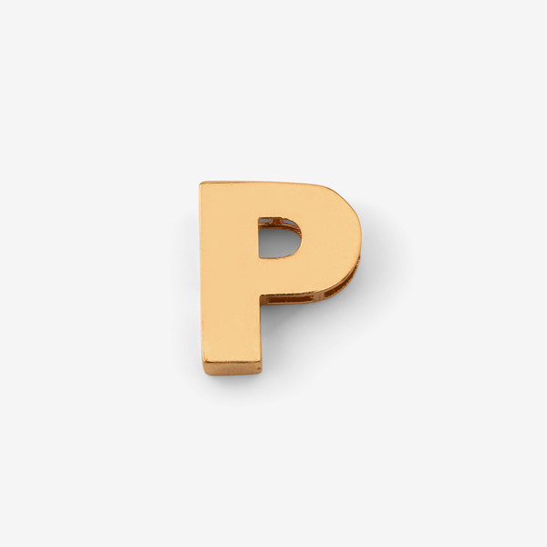 آویز گردنبند طلا 18 عیار زنانه مایا ماهک طرح حرف P کد MM2145
