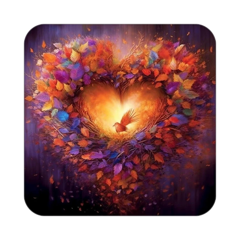 زیر لیوانی کاکتی مدل عاشقانه کد mp13554