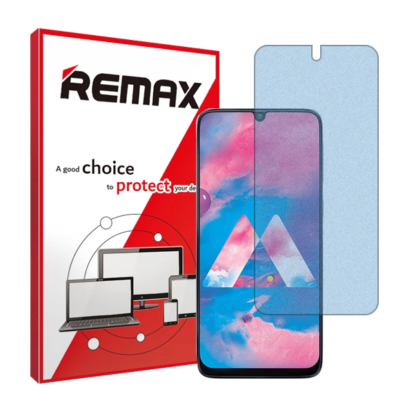 محافظ صفحه نمایش مات آنتی بلو ریمکس مدل HyMBLU مناسب برای گوشی موبایل سامسونگ Galaxy M30 