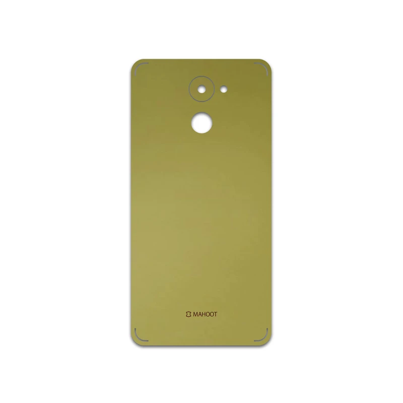 برچسب پوششی ماهوت مدل Matte-Gold مناسب برای گوشی موبایل هوآوی Y7 Prime
