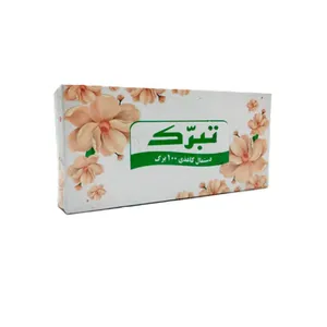 دستمال کاغذی 100 برگ تبرک مدل 101