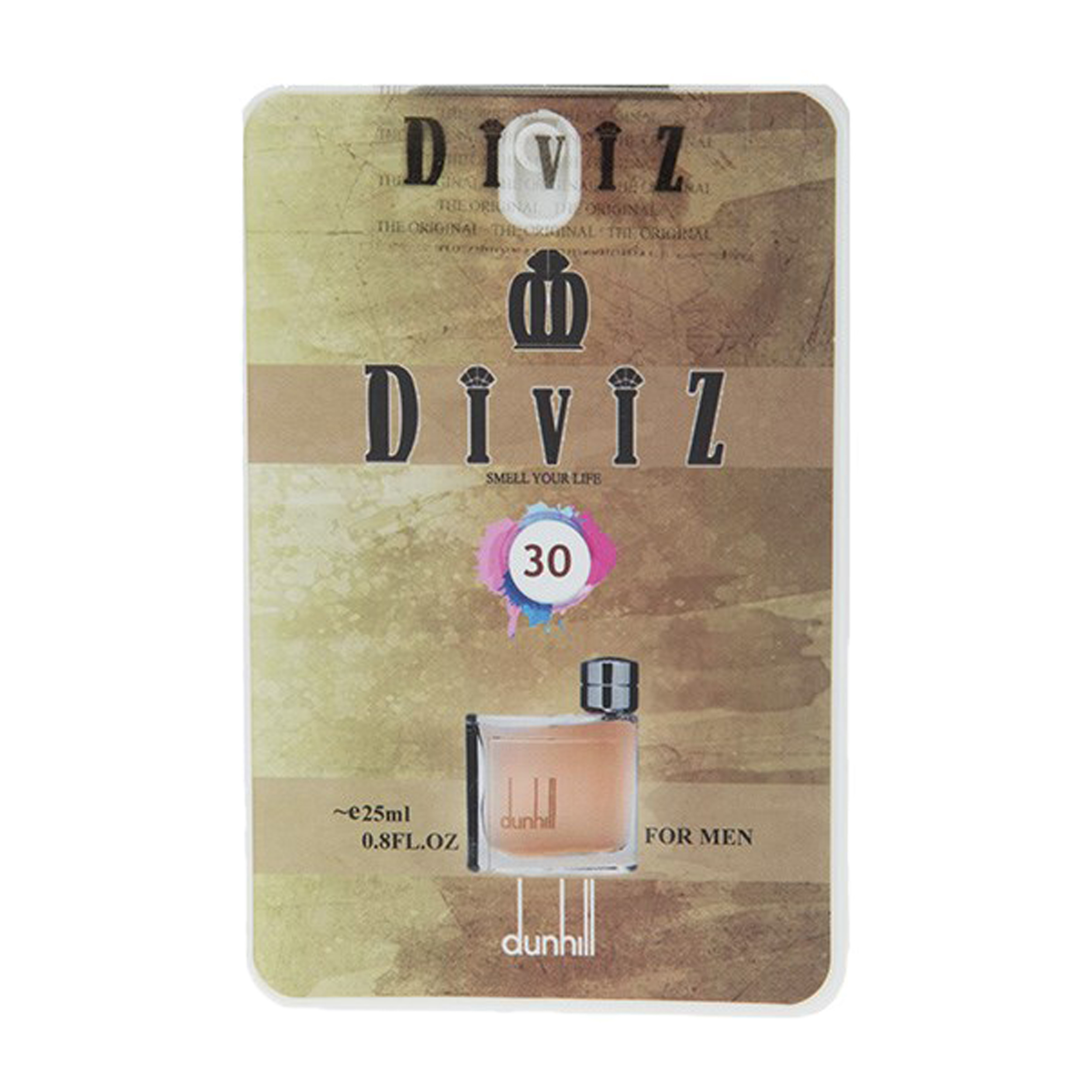 عطر جیبی مردانه دیوایز مدل دانهیل حجم 25 میلی لیتر