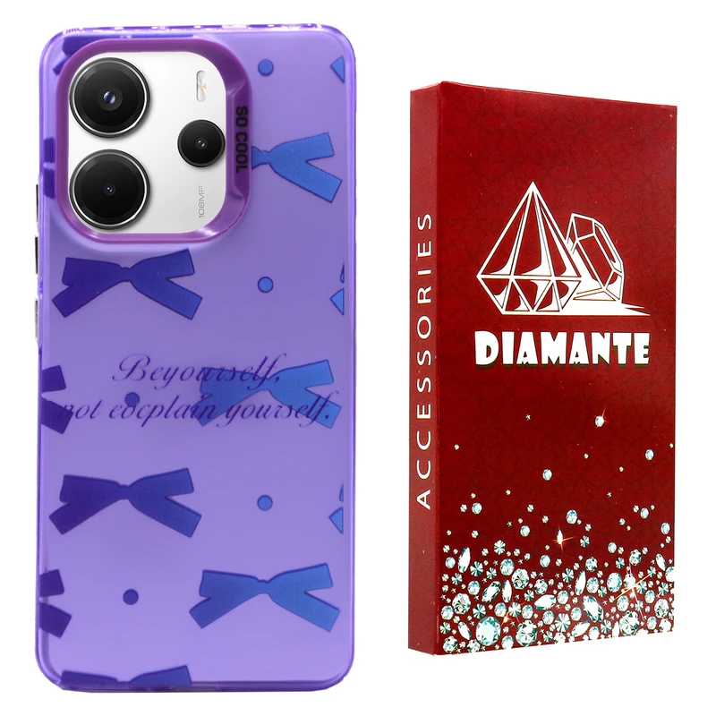 کاور دیامانته مدل Papillon Rd مناسب برای گوشی موبایل شیائومی Redmi Note 14 4G