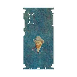 MAHOOT Self portrait with a gray felt hat-FullSkin Cover Sticker for Samsung Galaxy A41