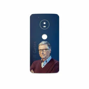MAHOOT Bill Gates Cover Sticker for Motorola Moto G5