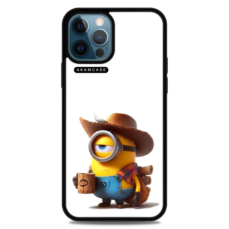 کاور آکام مدل AMC-WA12PROMAX-MINIONS16 مناسب برای گوشی موبایل اپل iPhone 12 Pro Max