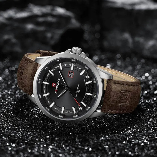 ساعت مچی عقربه‌ای کوارتز مردانه نیوی فورس مدل NF9248
