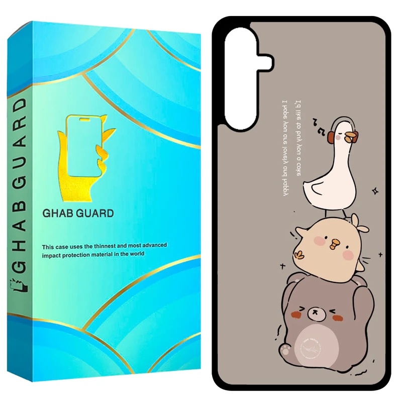 کاور قاب گارد طرح اردک مدل GCHPA34 مناسب برای گوشی موبایل سامسونگ Galaxy A34 5G