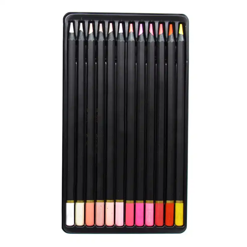 مداد رنگی 12 رنگ ام کیو مدل Light SKIN