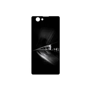 MAHOOT Black Portrait Cover Sticker for Sony Xperia Z1 Compact