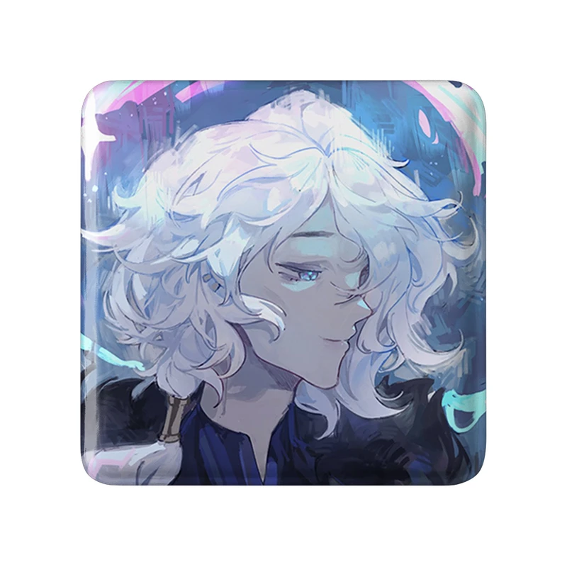 مگنت خندالو طرح بازی لیگ اف لجندز (League of Legends) مدل مربعی کد 33029