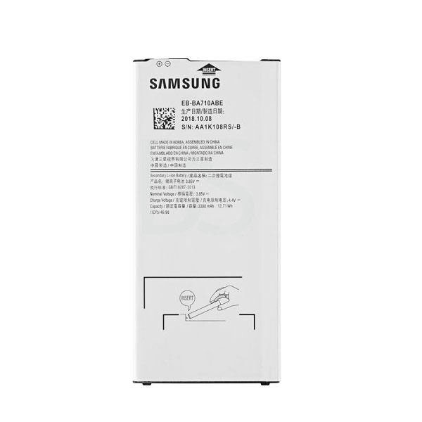 باتری موبایل مدل BA710ABEA710 ظرفیت 3300 میلی آمپر ساعت مناسب برای گوشی موبایل سامسونگ Galaxy A7 2016/A710