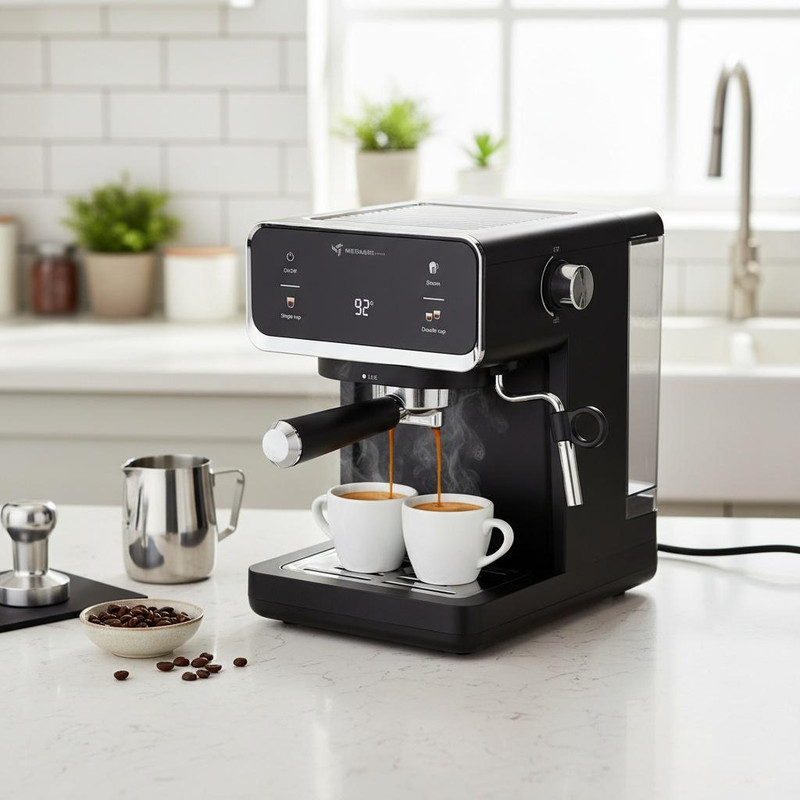 اسپرسو ساز ۱۵۰۰ میلی‌لیتر مباشی مدل ME-ECM2117