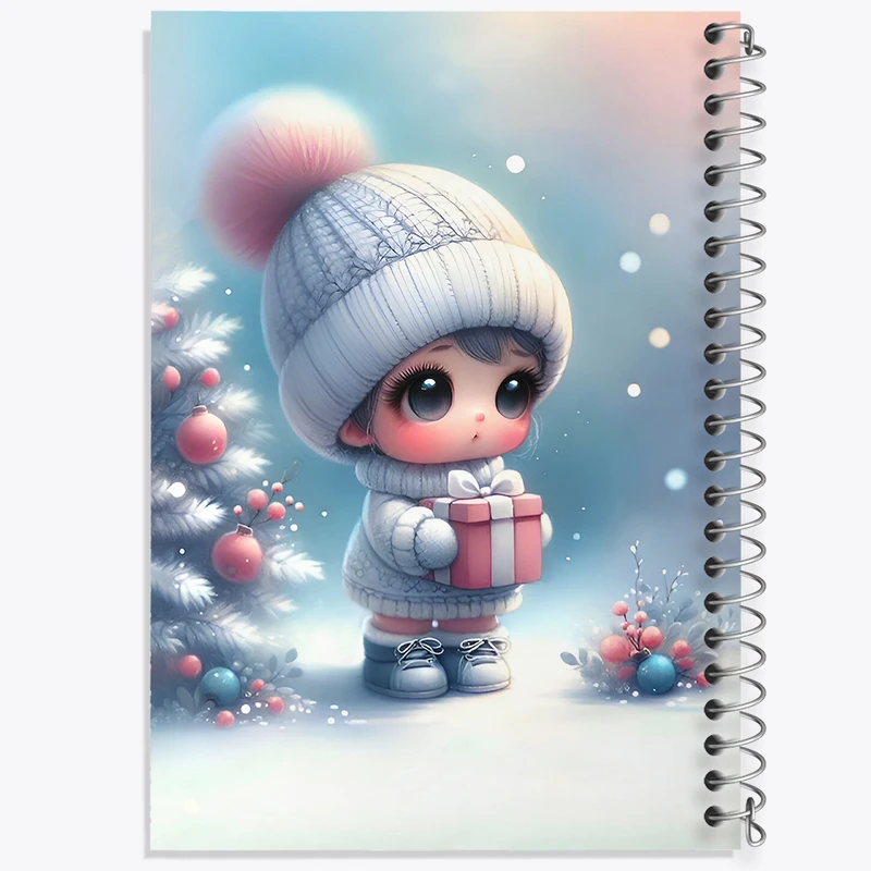 دفتر شطرنجی 50 برگ خندالو طرح پسر کیوت کد F7154