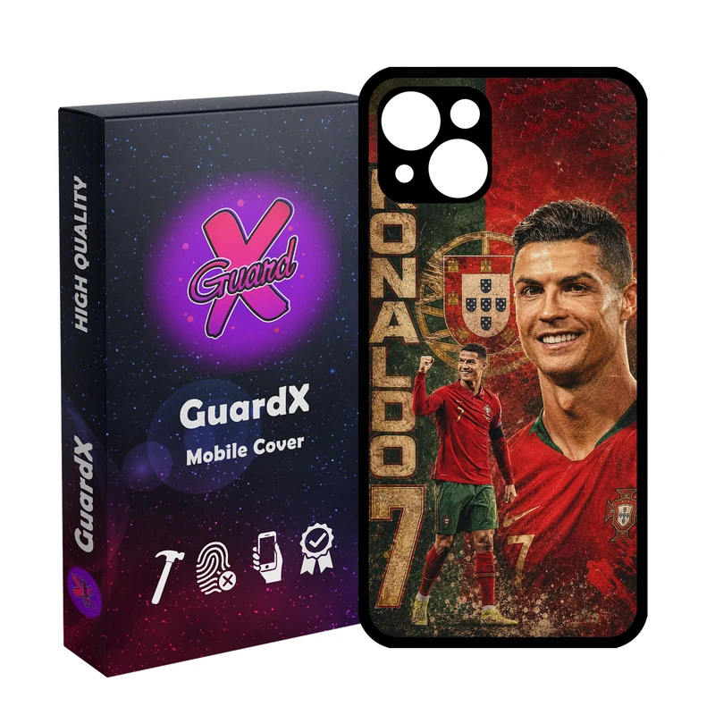 کاور گارد ایکس طرح رونالدو مدل 11073 مناسب برای گوشی موبایل اپل iPhone 13