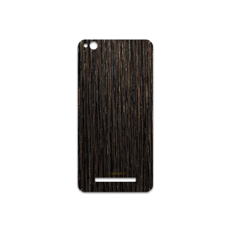 برچسب پوششی ماهوت مدل Dark-Gold-Stripes-Wood مناسب برای گوشی موبایل شیائومی Redmi 4A