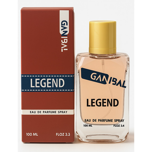 ادو پرفیوم مردانه گانیبال مدل Legend با رایحه تند و تلخ حجم 100 میلی لیتر