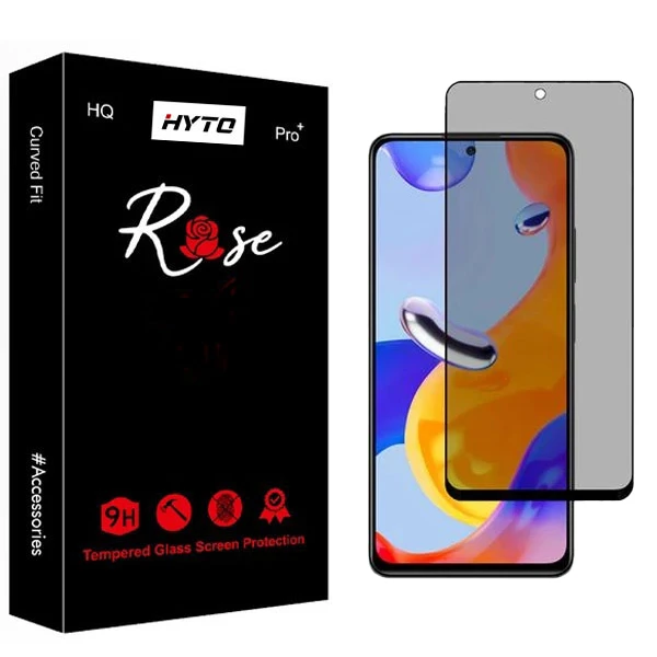 محافظ صفحه نمایش حریم شخصی هیتو مدل Rose NoSpy Shield مناسب برای گوشی موبایل شیائومی Redmi Note 11 Pro 4G / Note 10 Pro Max