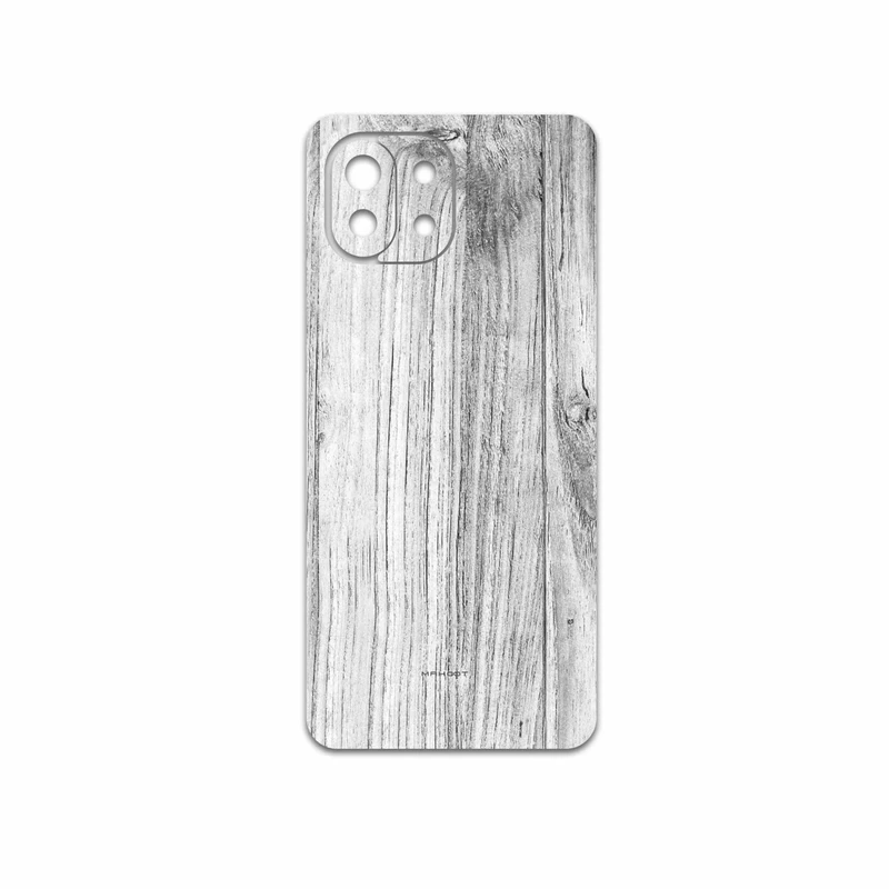 برچسب پوششی ماهوت مدل White-Wood مناسب برای گوشی موبایل شیائومی 11 Lite 5G NE