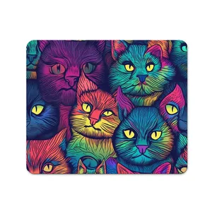 ماوس پد پاد آفرین مدل گربه کیوت فانتزی بامزه کارتونی کد P766 سایز 19*24 سانتی متر