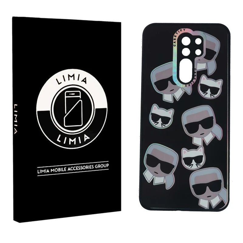 کاور لیمیا مدل فانتزی لنزدار طرح عروسکی شبرنگی مناسب گوشی موبایل شیائومی Redmi 9 / 9 Prime