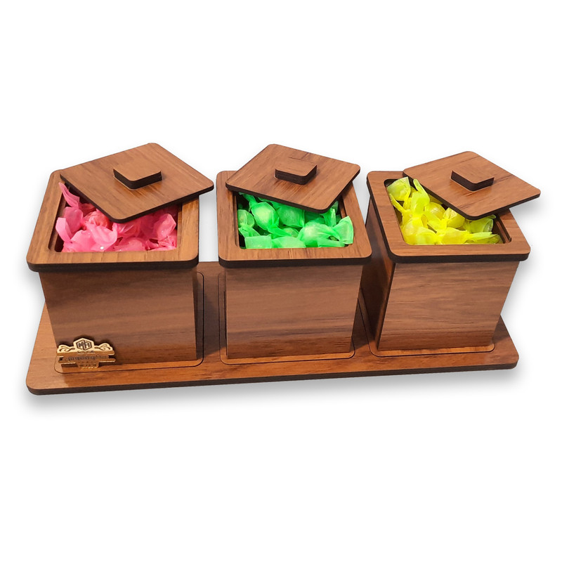 جعبه پذیرایی دکوماتوس طرح سنبل مدل B200