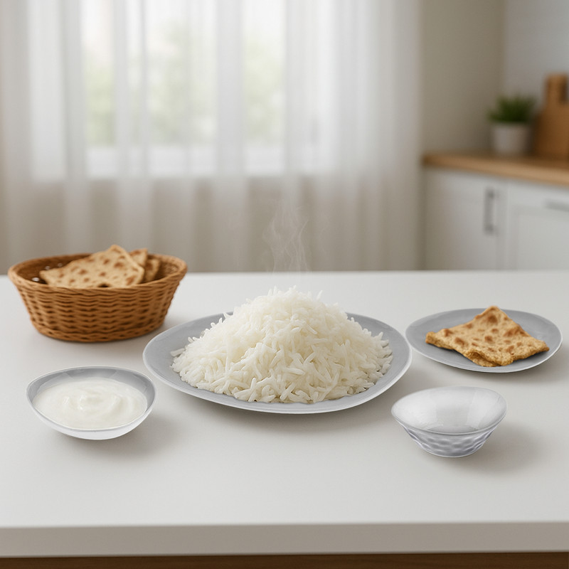 سرویس غذا خوری 4 پارچه سرامیکی بومی مدل سایه