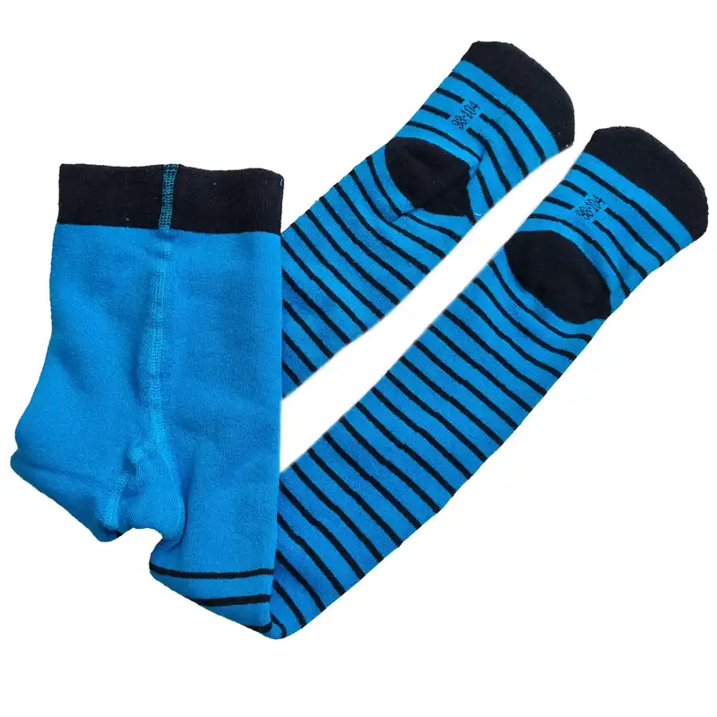 جوراب شلواری نوزادی لوپیلو مدل تو کرکی کد 01