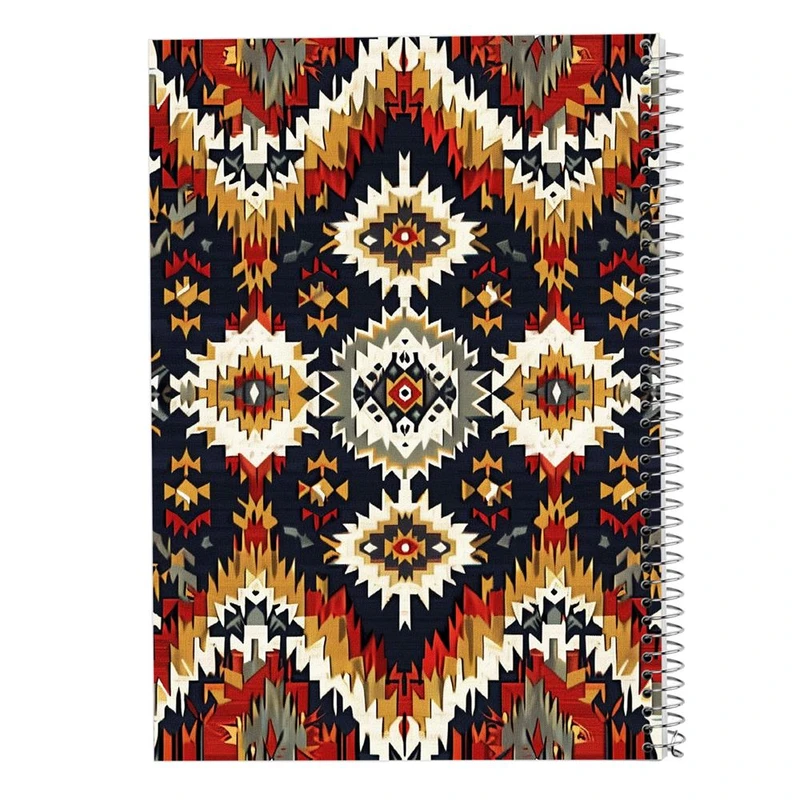 دفتر ژورنال نویسی 50 برگ مدوپد مدل نقطه ای طرح فرش کد DF17425