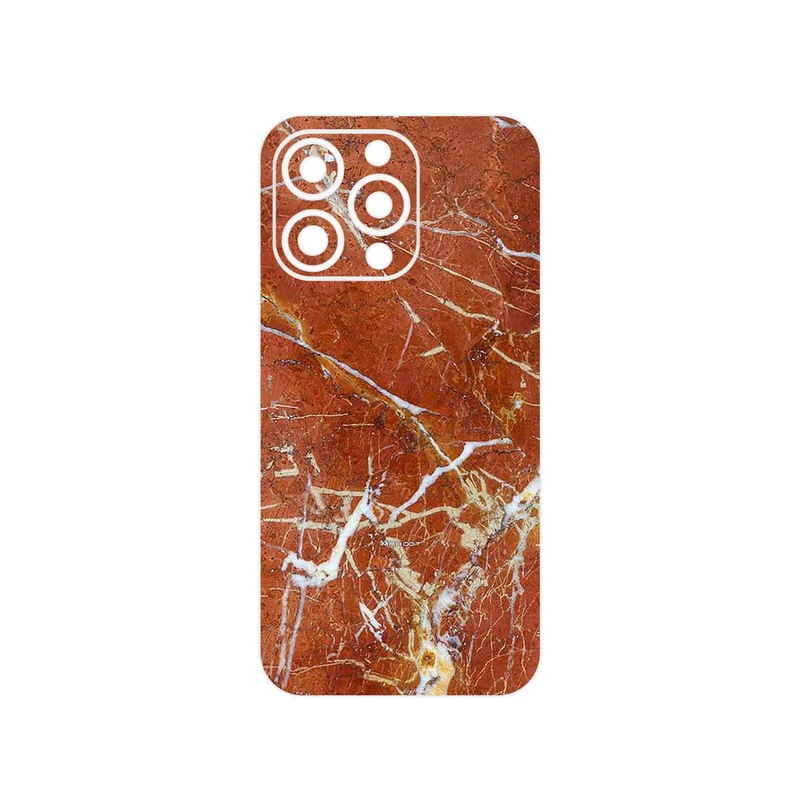 برچسب پوششی ماهوت مدل Red Marble مناسب برای گوشی موبایل اپل iPhone 13 Pro Max