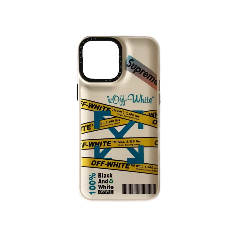 کاور کیس تیفای طرح Off-White کد 15 مناسب برای گوشی موبایل اپل iPhone 13 Pro Max