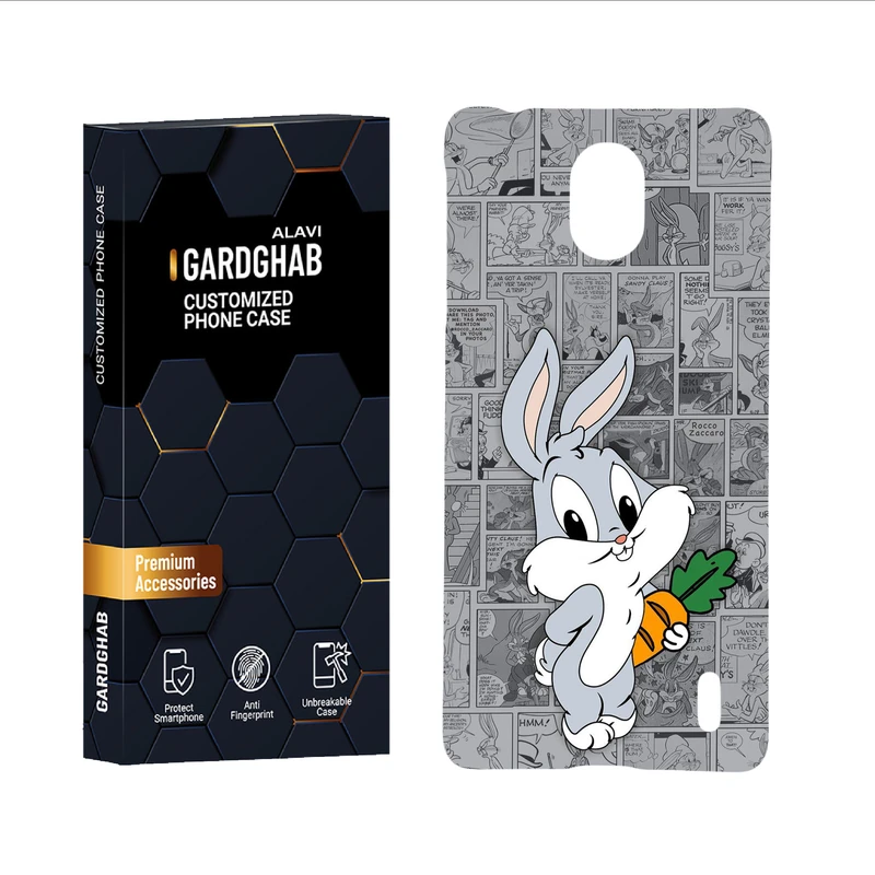 کاور گارد قاب علوی مدل کارتنی و انیمه مناسب برای گوشی موبایل نوکیا 1Plus